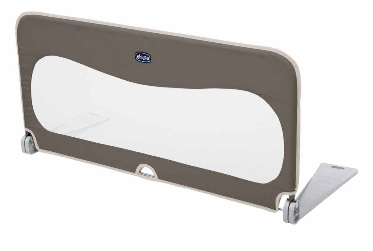 Барьер безопасности Chicco Natural для кроватки 95 см (серый)