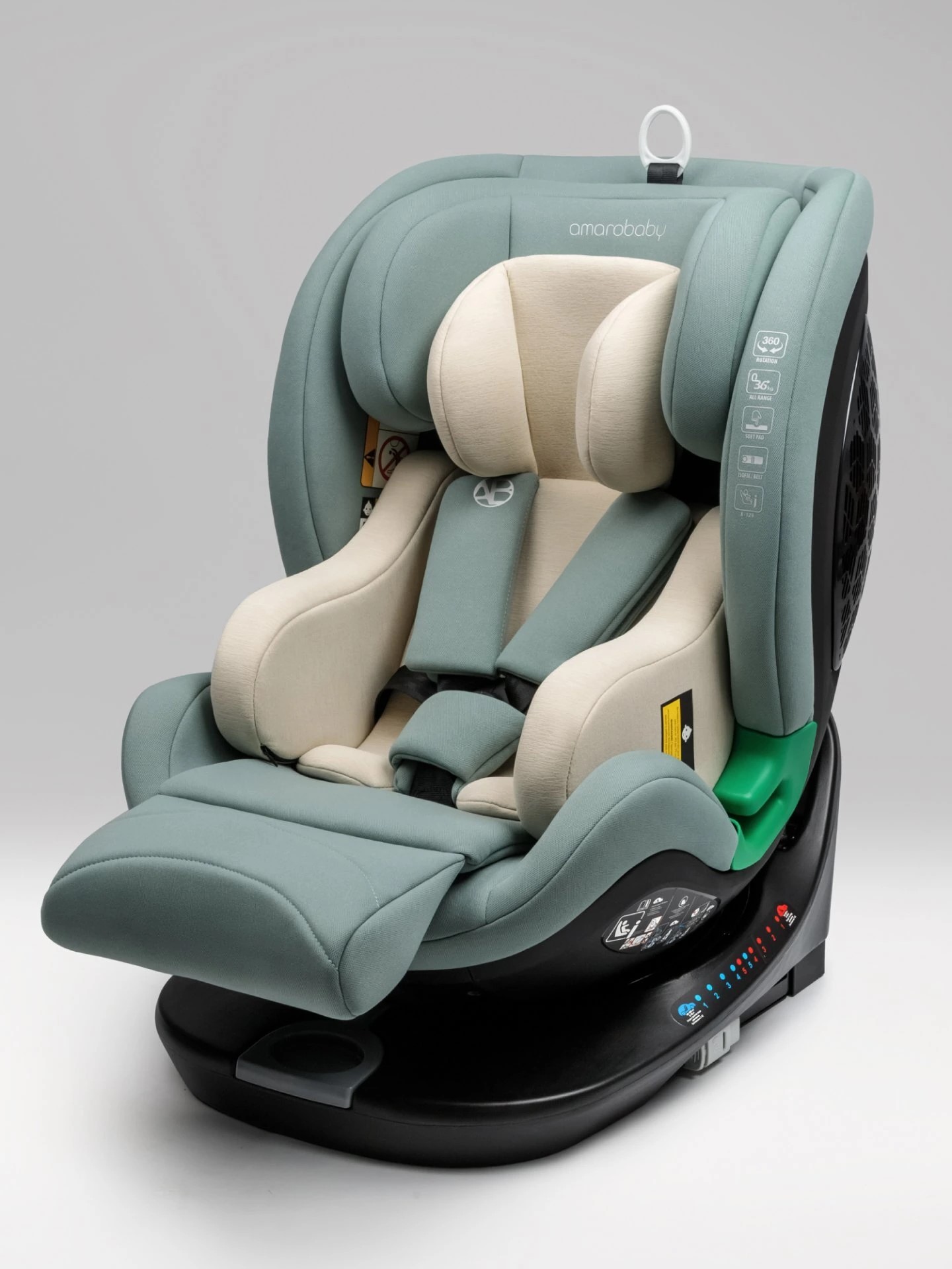 Автокресло Amarobaby Triumph i-Size (зеленый)