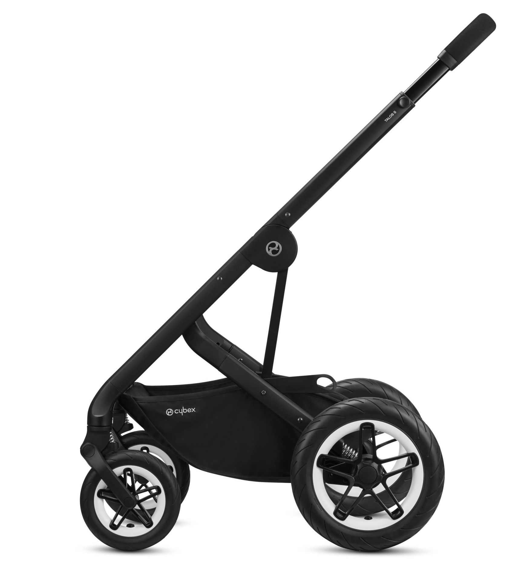Коляска 2 в 1 Cybex Talos S Lux BLK Moon Black с дождевиком прогулочного блока v69877d1rek498s0ng12poetxom4343q