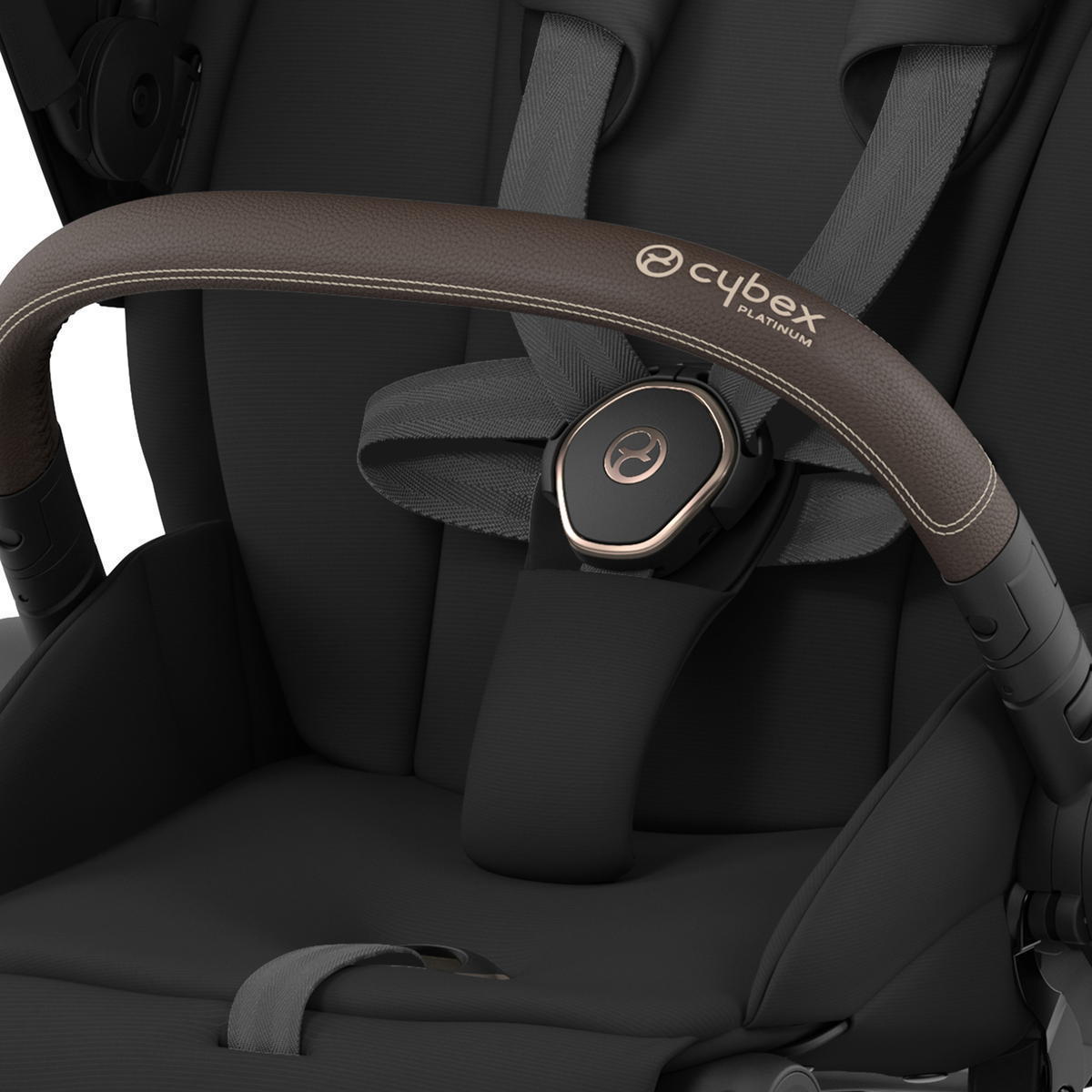 Коляска 2 в 1 Cybex Priam IV (шасси Rosegold) Sepia Black pmh2hx6o6f09dny096cuzw5y3vvlax8z