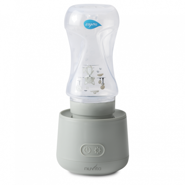 Портативный подогреватель для бутылочек Nuvita Warm'n'Go 1162 (серый)