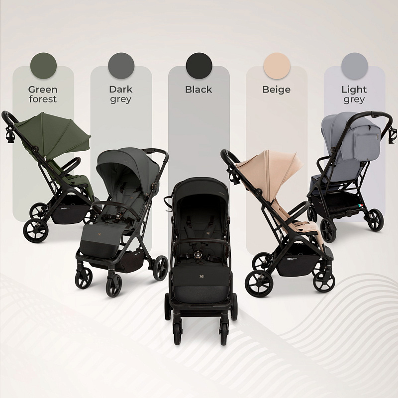 Прогулочная коляска Sweet Baby Aura Plus Beige1