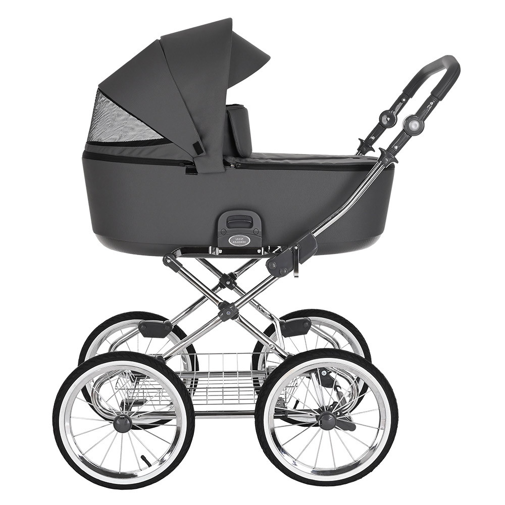 Коляска 2 в 1 Roan Bass Next Classic, d14 Steel Grey/Chrome//руч.Серый j23g44bca10p8vds3qefk5yzbg09m41g
