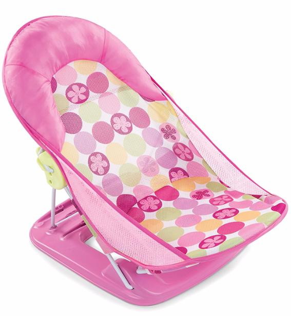Лежак с подголовником для купания Summer Infant Deluxe Baby Bather розовый 2zstsyy5jly5a52jrkskh0wudyybvjqt