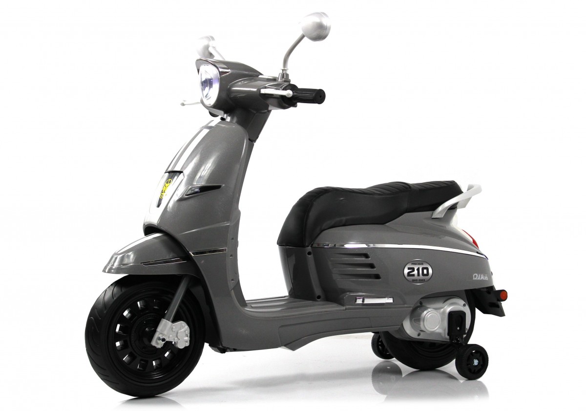 Детский электромотоцикл RiverToys Z222ZZ серый k1o97pld523ihry9zh7b3uq1ruqwjm8i