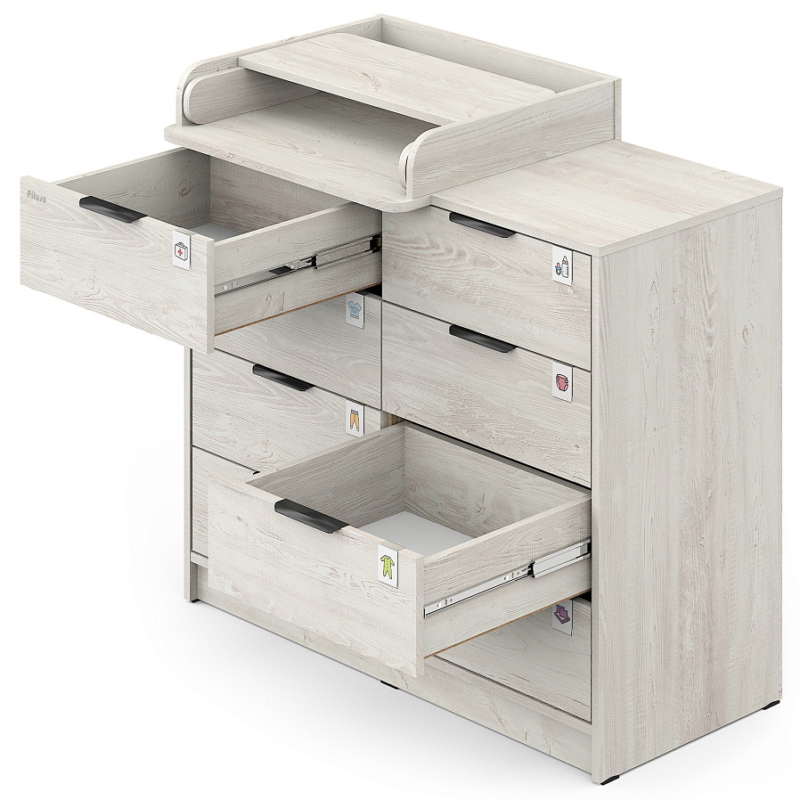 Комод Pituso Kids Optimum ЛДСП Сосна касцина 7mg3h9nnb8upqtg2g015lvz6g0k27kv8