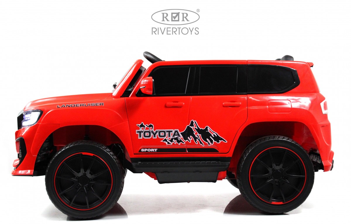 Детский электромобиль RiverToys G555GG красный z0xp3zcgg122japsnsbgv20xgmz3zzw1