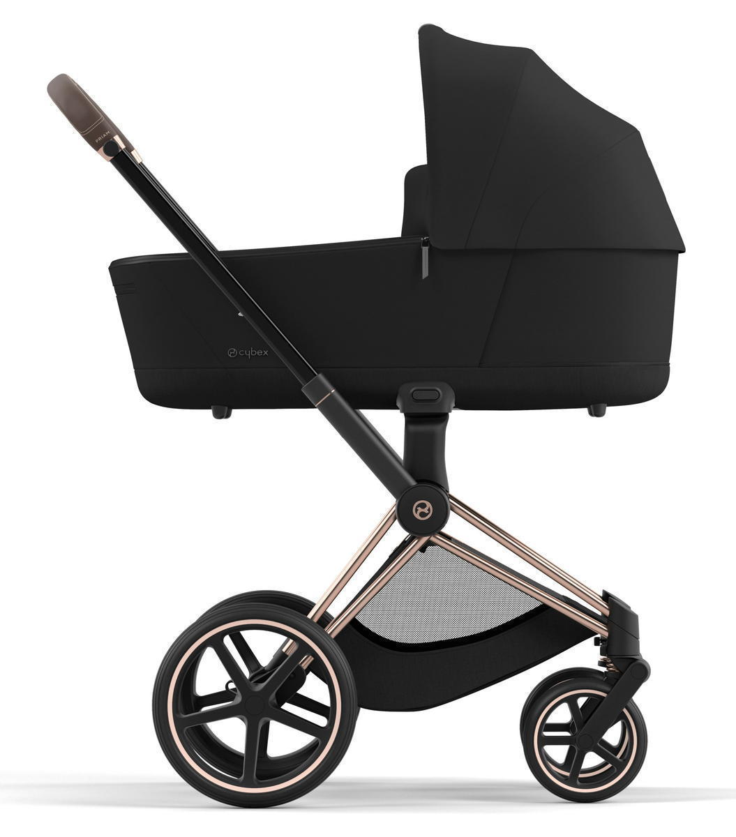 Коляска 2 в 1 Cybex Priam IV (шасси Rosegold) Sepia Black clm2qzmcq2zfla0ki6dtgryzfzn7k0ow