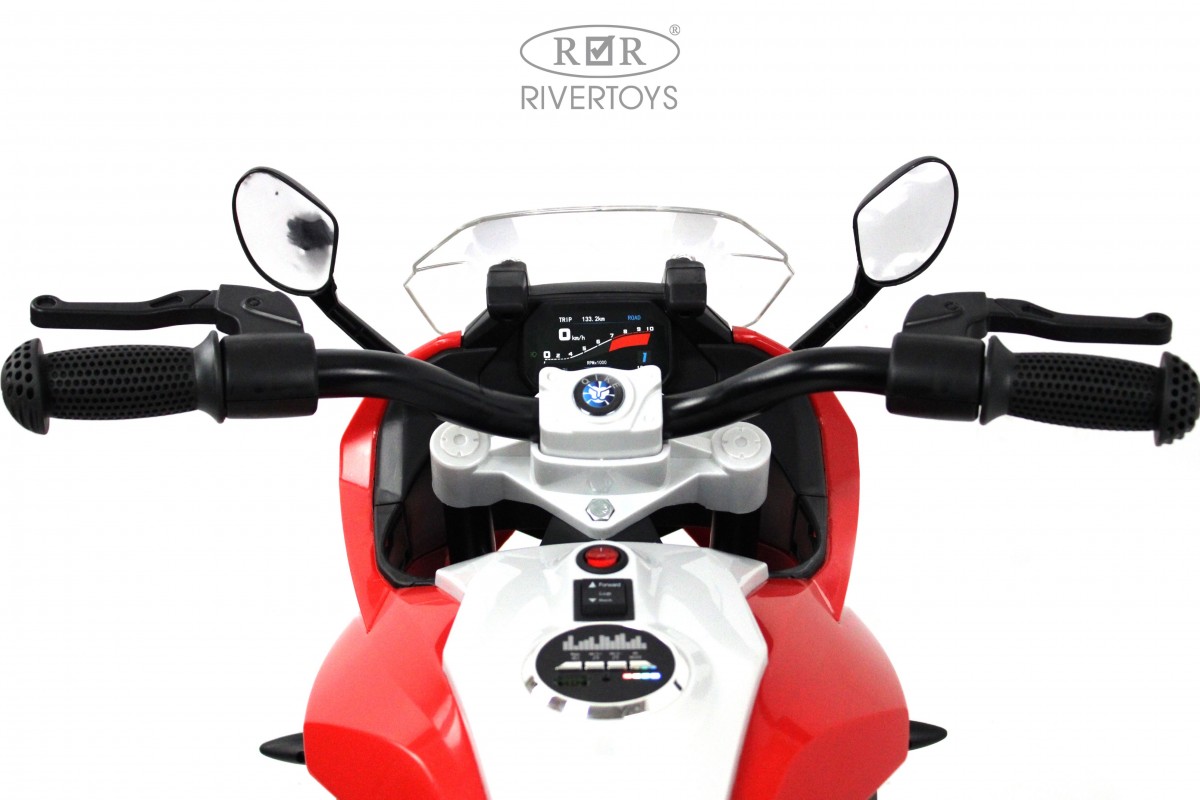 Детский электротрицикл RiverToys Z333ZZ красный s2decqalcpfryccqjkdq2viju7uphncr