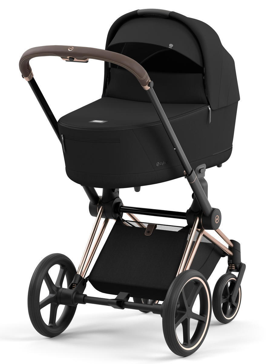 Коляска 2 в 1 Cybex Priam IV (шасси Rosegold) Sepia Black 58yn6uuewfocph0p2l9rqrdtoqyqfack