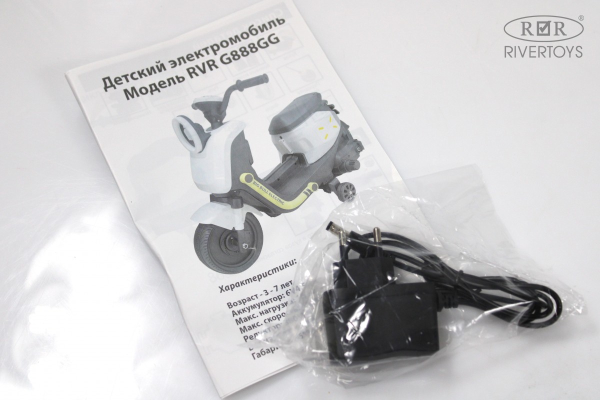 Детский электромобиль RiverToys G888GG желтый 15f7o911n2woodzrabdczli09cm1sp9x