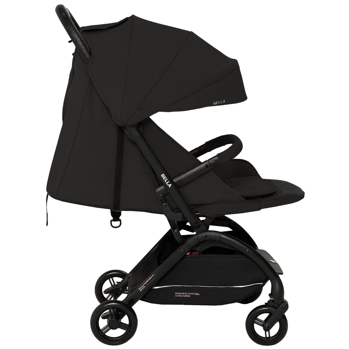 Прогулочная коляска Sweet Baby Bella black n6b0jz7yffo3rmo6dh4iu27cth6fm1z5