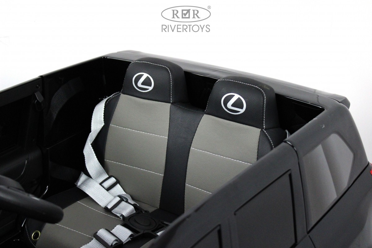 Детский электромобиль RiverToys Lexus 570 E555EE черный глянец 3s1irikx2skgl6ie0q0u4ej45z2rywtv
