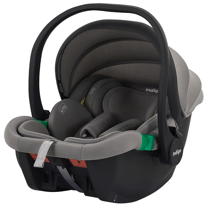 Автокресло Indigo MINKY I-SIZE (светло-серый)