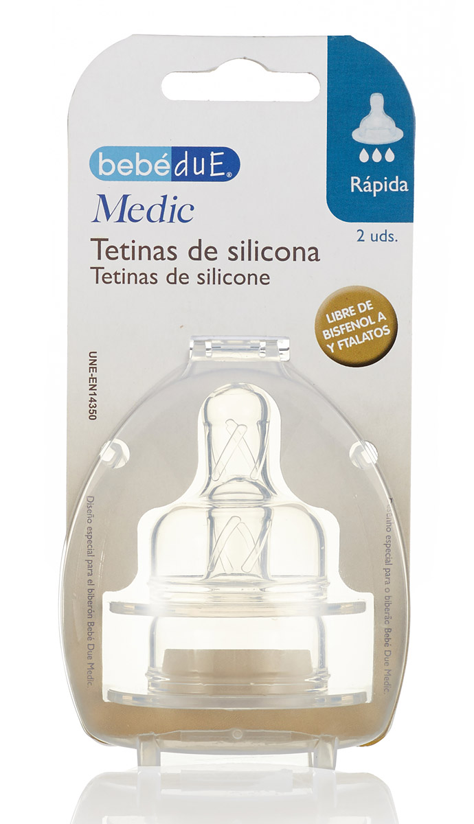 Соски Bebe Due Medic 2 шт. в упак. 