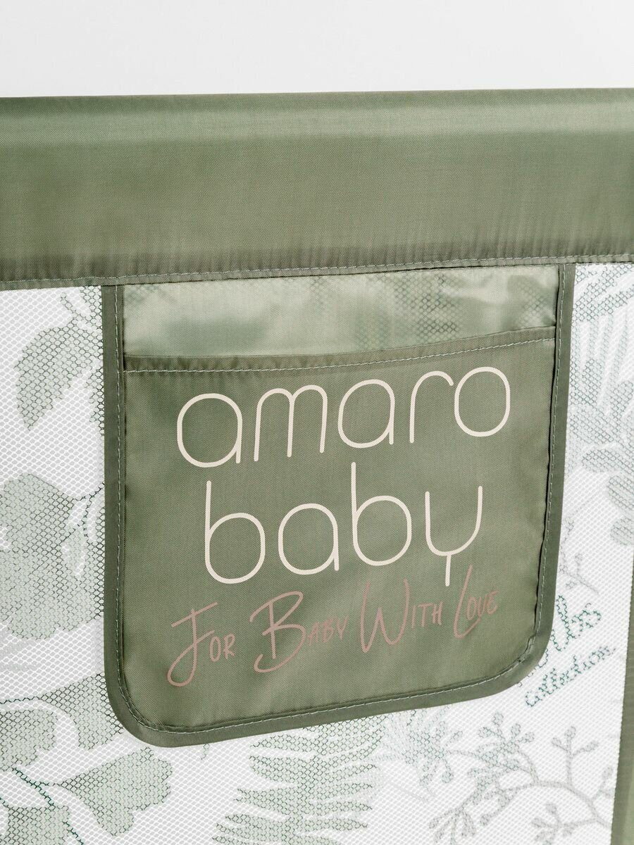 Барьер защитный для кровати Amarobaby Safety of Dreams Оливковый, 200 см u084kati7cpc46ao2o8sgfh1ujcjh0te