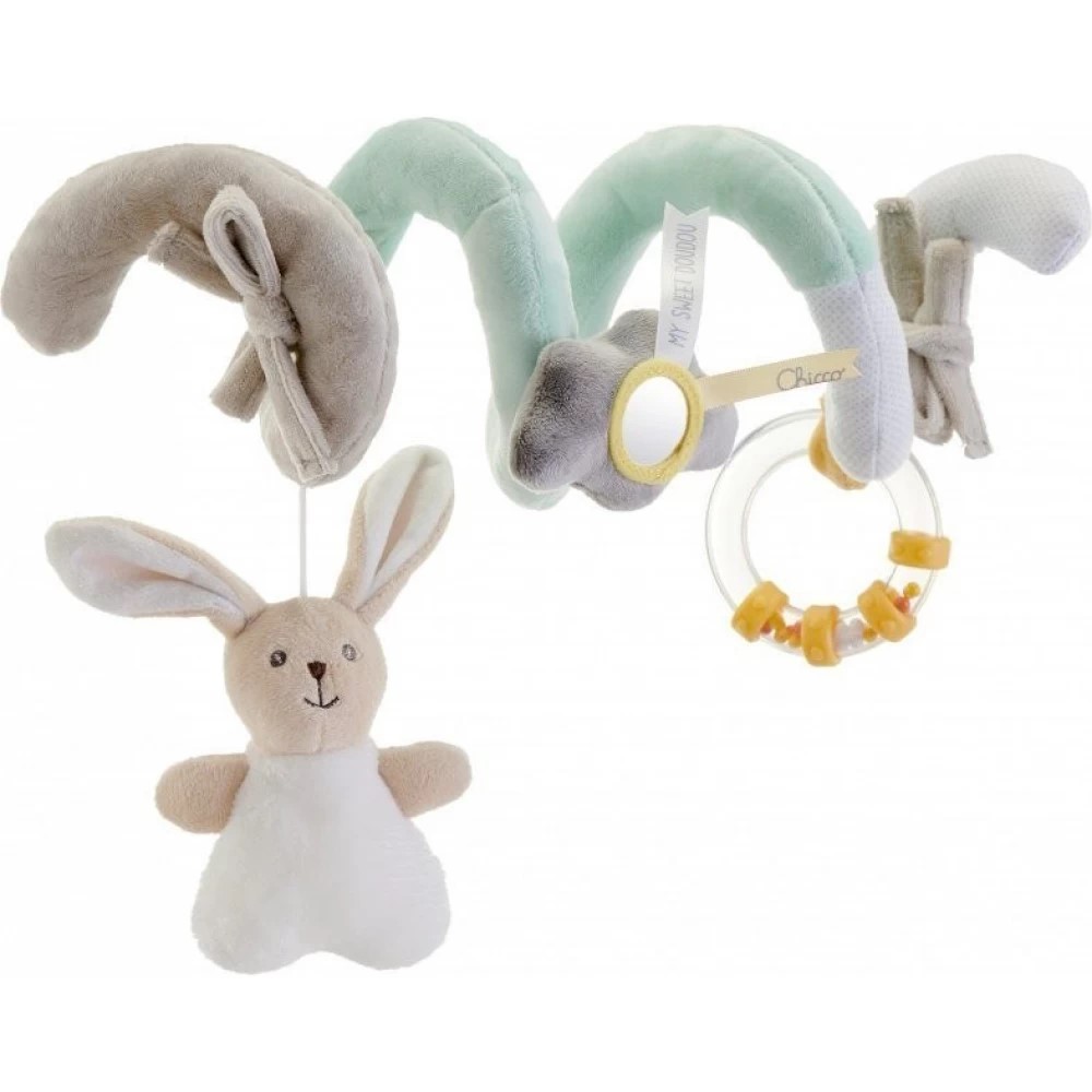 Игрушка на коляску Chicco My sweet walking rope (Зайчик)
