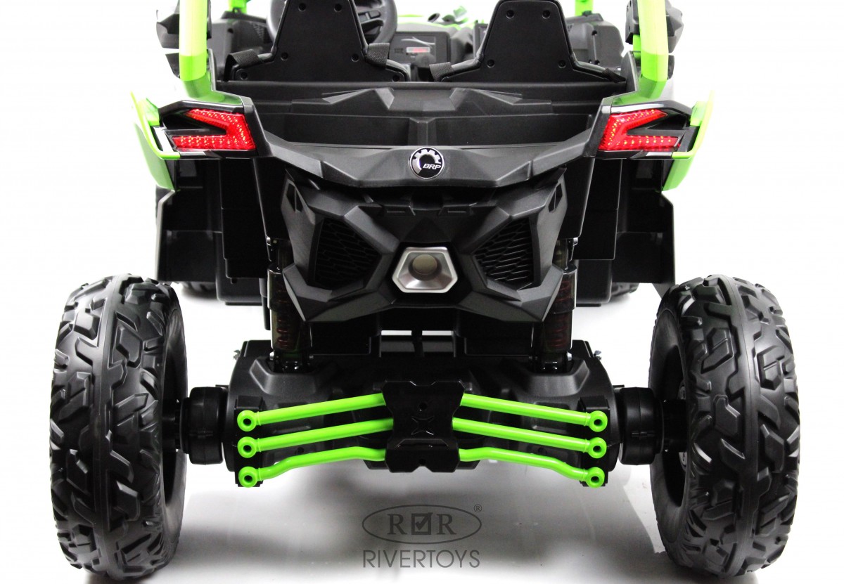 Детский электромобиль RiverToys BRP Can-Am Maverick Y111YY зеленый u28ky390po2h4cl0w0hcmuu73p237u06