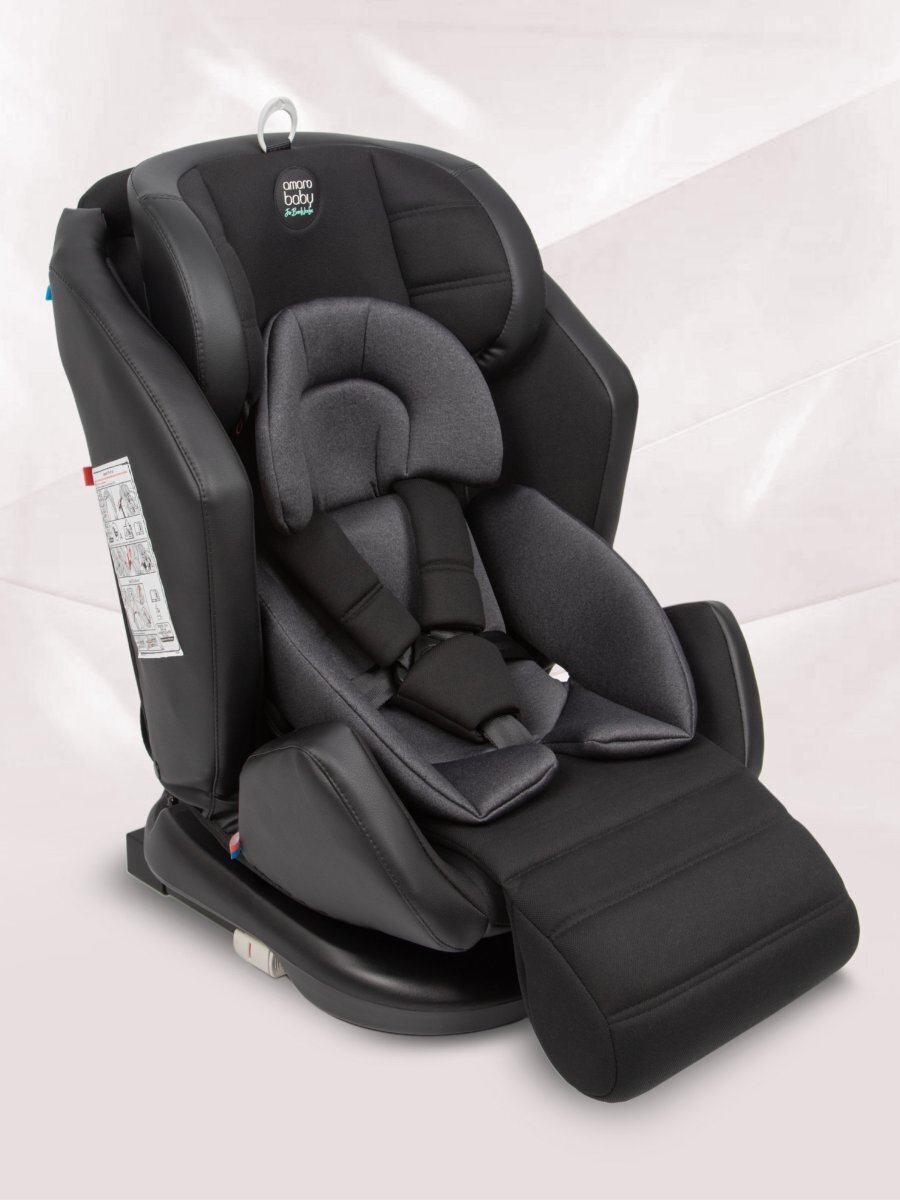 Автокресло AMAROBABY Favorite ISOFIX (чёрный/графит)