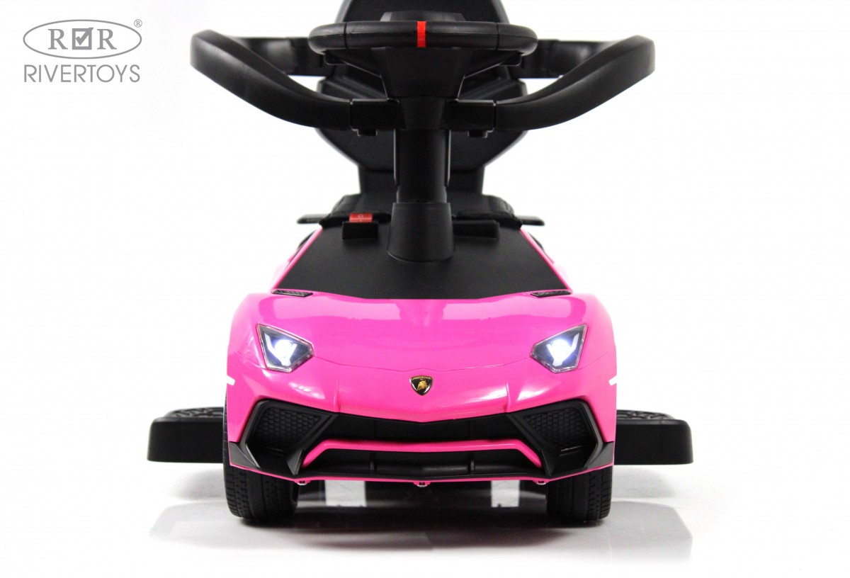 Детский толокар RiverToys M555MM-M розовый 0mm37x6bcqenjoe5h7agg26ojww190xb