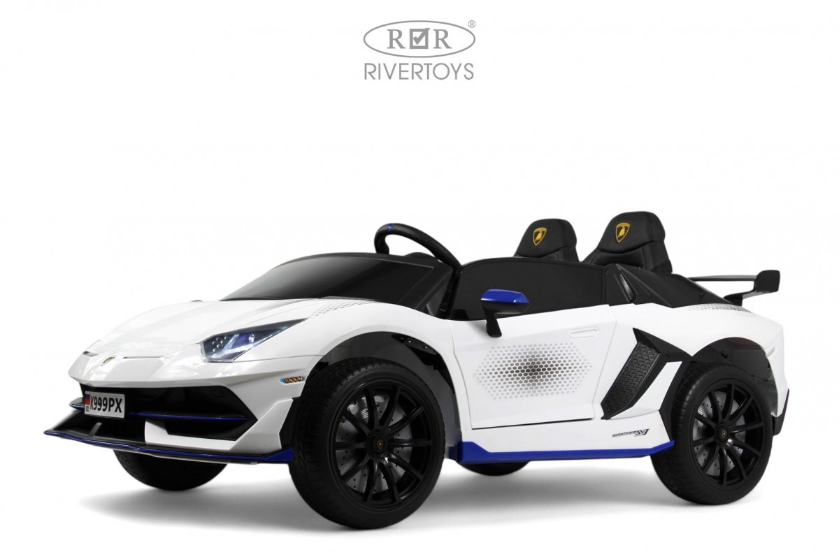 Детский электромобиль RiverToys K999PX белый ymx2k0p96im3nh34ukd8qg52w09jdioo