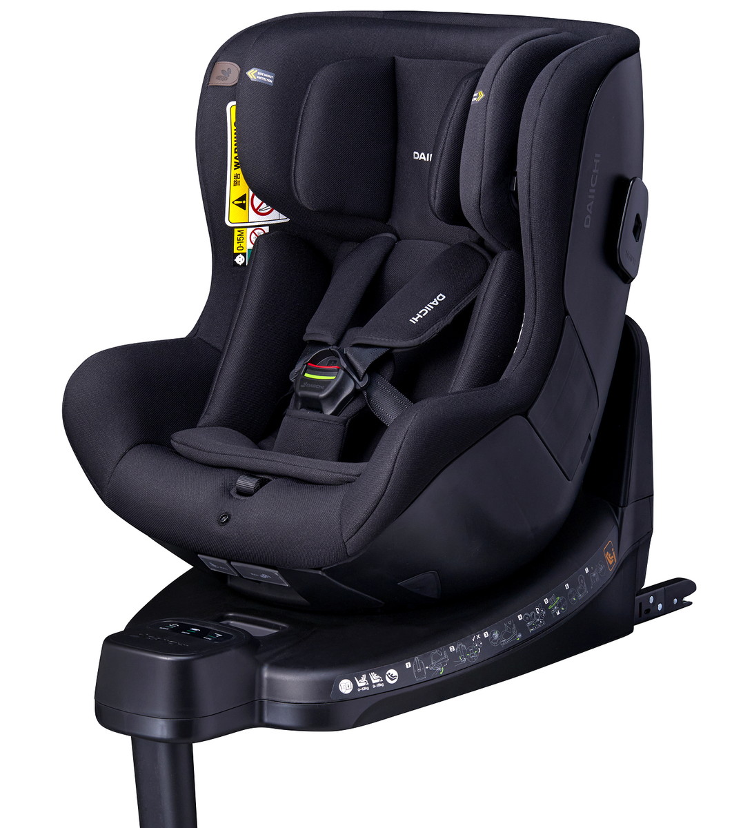 Автокресло DAIICHI™ One-FIX 360 season2 i-Size (DA-D5100) Black xond7ffr397f9ppckp37o1qjsq2amj25