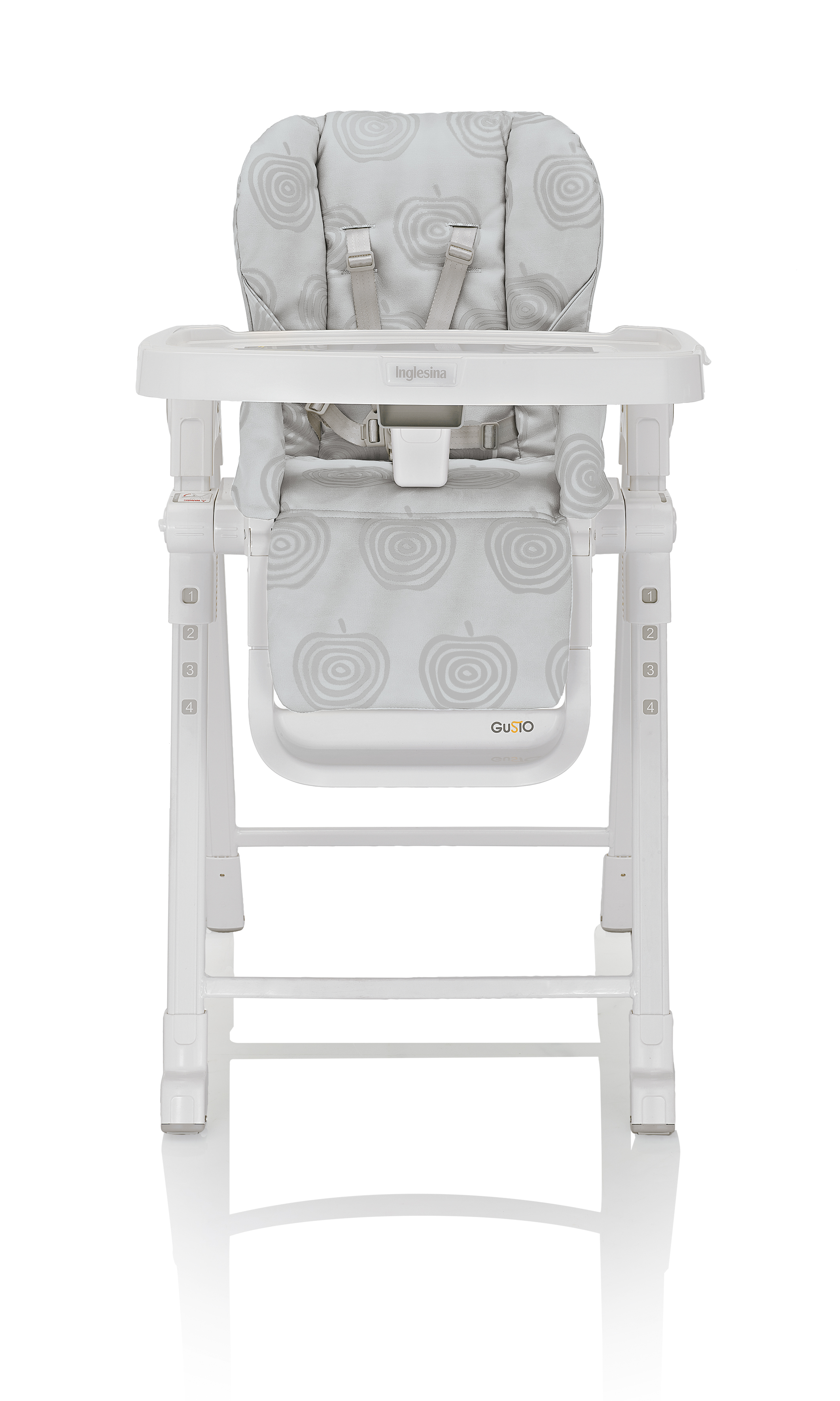 Стульчик для кормления Inglesina Gusto Silver 64d9cdc276df4ba4b4def027c6d8cfd6
