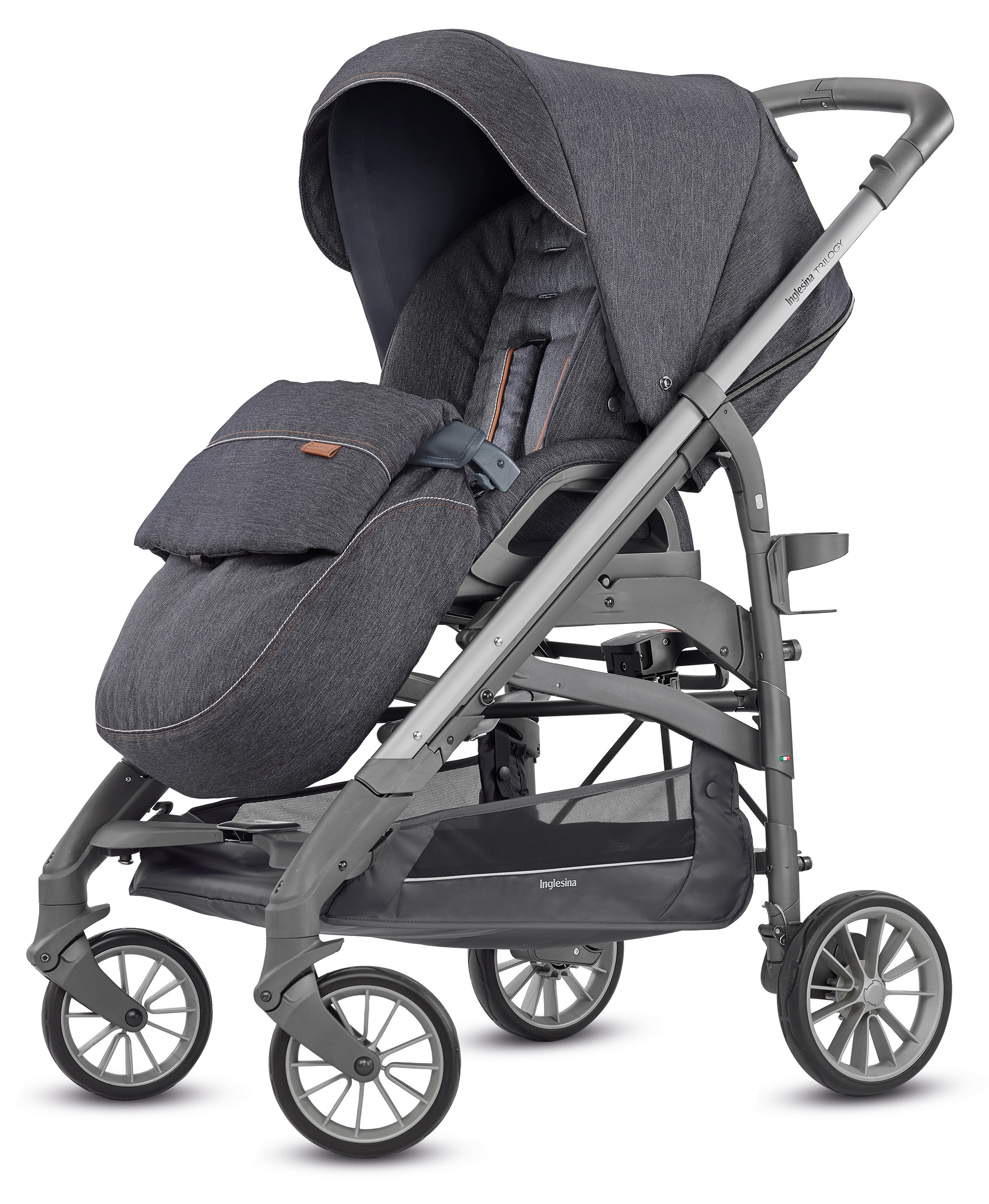 Коляска-трость Inglesina Trilogy Village Denim (серое шасси) 75da59519f83562e6669dcfa8f8bbd64