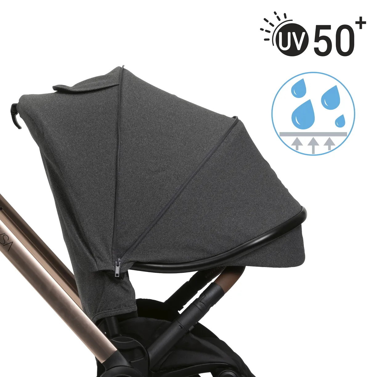 Коляска Chicco Mysa 2 в 1 Black Satin kn9hrekzpay2t128v03rid3euinhaooo