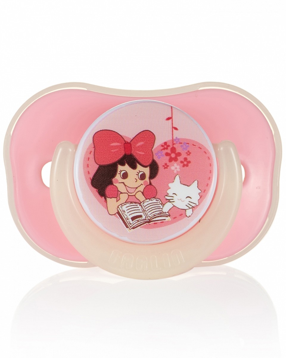 Силиконовая пустышка Farlin 6+ мес. (в контейнере + цепочка для пустышки) Розовый 108100939-silikonovaya-pustishka-farlin-6-mes-v-konteinere--cepochka