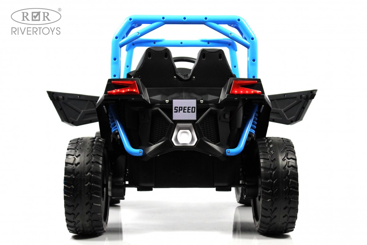 Детский электромобиль RiverToys F888FF-A синий sk7wml7emzlkkl14oh0nfy0ub94yc77f