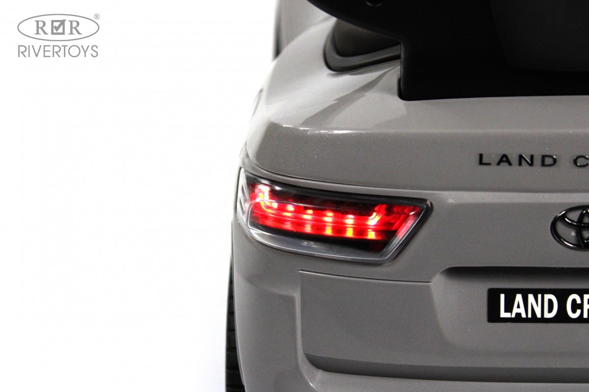 Детский толокар RiverToys Toyota Land Cruiser 300 Z002ZZ-C серый xooy5t600rob1vwc7xbtqlg1gbsipqn6