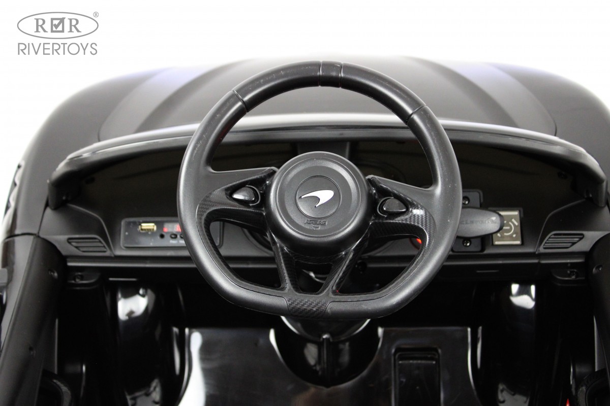 Детский электромобиль RiverToys McLaren Artura P888BP черный r4bhyoyb9c74hjv30b4wbht5a1h10u33