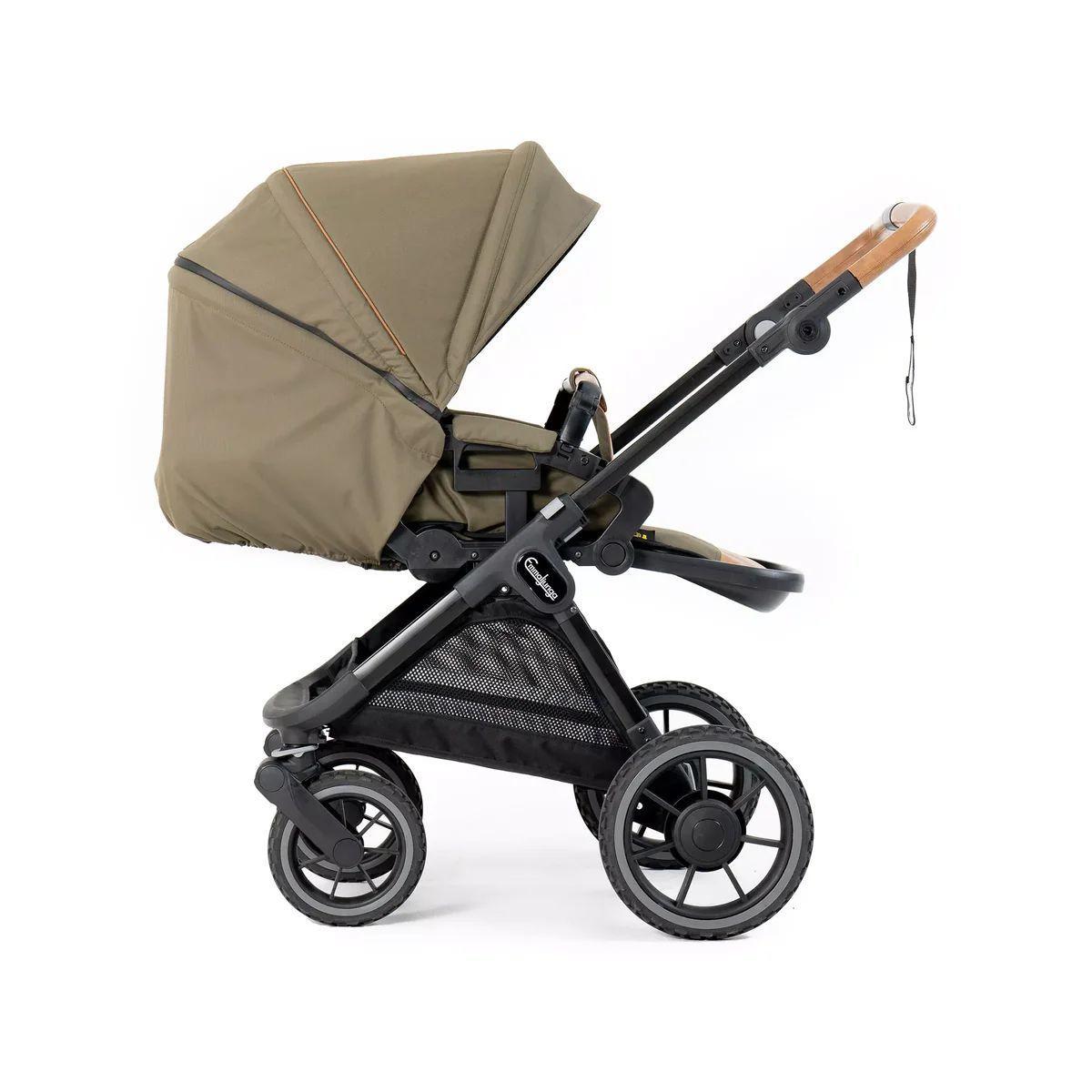 Коляска 2 в 1 Emmaljunga Sento Pro Flat Outdoor Olive 20246