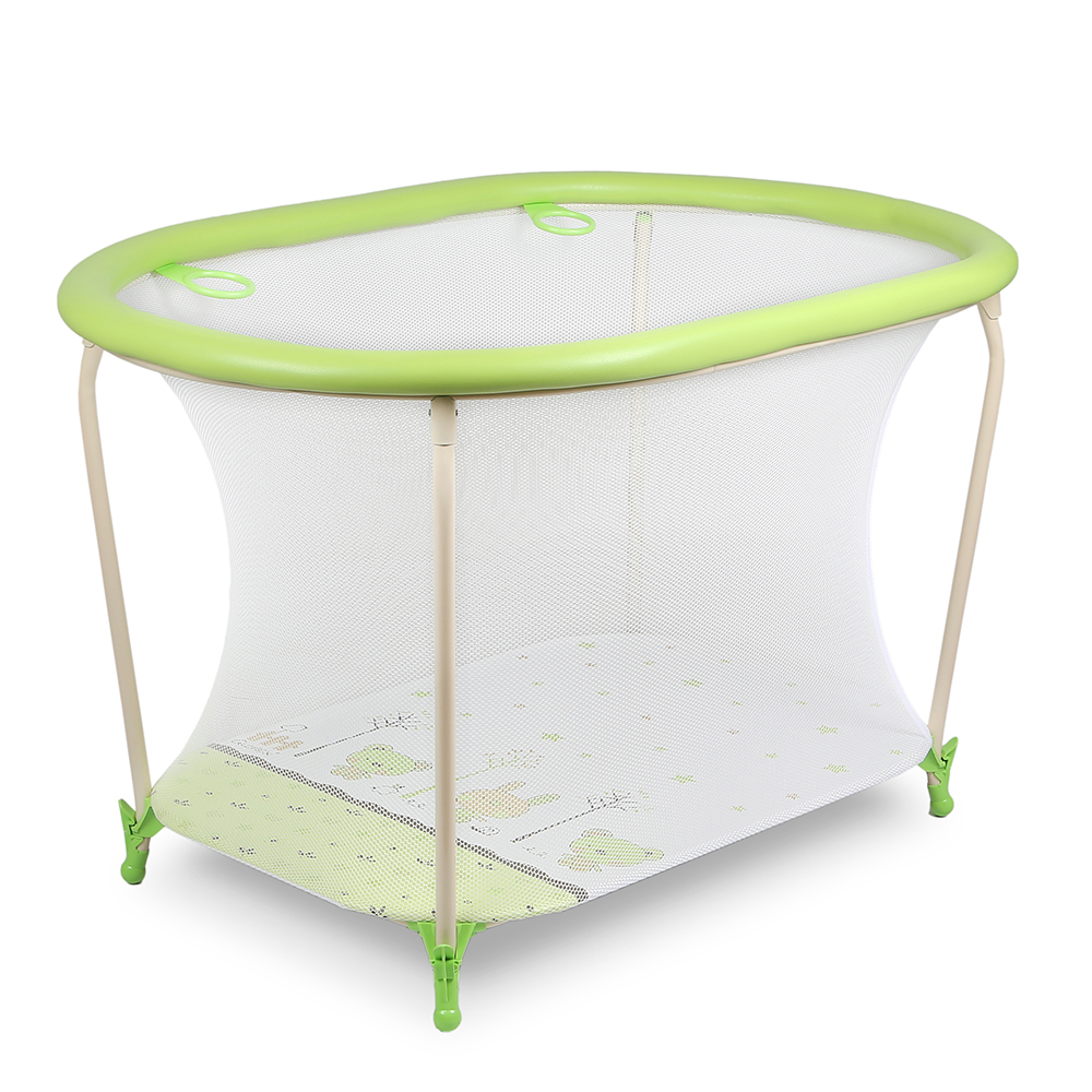 Манеж детский Globex Овал NEW зеленый арт.110805 108133623-manezh-detskii-globex-oval-new-zelenii-art110805
