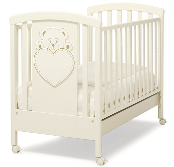 Детская кроватка Erbesi Cucciolo Lulu (Ivory (слоновая кость))