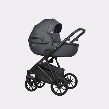 Коляска 2 в 1 RIKO BASIC MONTANA ECCO (24 Graphite (графит))