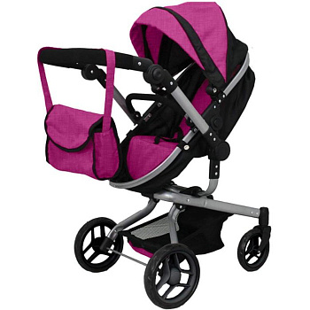 Коляски для кукол Carrello Fortuna (ROSE RED)