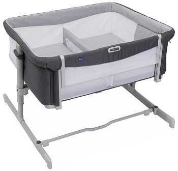 Кроватка детская Chicco NEXT2ME TWINS (MAGNET GREY)