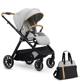 Прогулочная коляска Esspero Traveler + сумка (Grey)