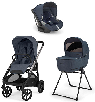 Коляска 3 в 1 Inglesina Aptica (Darwin I-Size) (Resort Blue)
