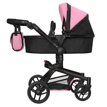 Коляски для кукол Carrello Fortuna (PINK BLACK)