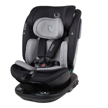 Детское автокресло Kidzi SPIN PLUS 360 i-SIZE (серое)