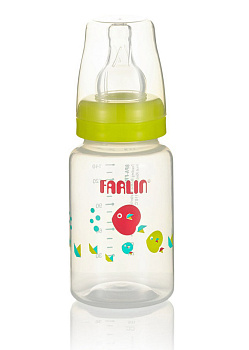 Полипропиленовая бутылочка для кормления со стандартным горлышком Farlin, 150 мл. (Салатовый)