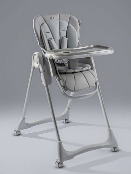 Стульчик для кормления AmaroBaby Gourmet (Серый)
