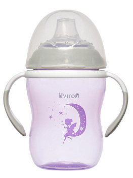 Поильник-непроливайка Uviton Soft с силиконовым носиком 270 мл 0146