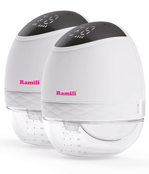 Два двухфазных электрических молокоотсоса Ramili SE500X2 (стандарт)