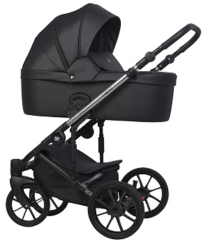 Детская коляска Riko Nano Thermo 2 в 1 (01 Black (черный))