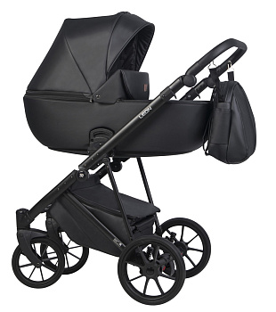 Коляска 2 в 1 RIKO BASIC LEON (04 Black (черный))
