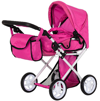 Коляска для кукол Carrello Unico 9346 (Hot Pink)